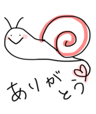 Bear rabbit squirrel cat and sneil sticker #11546216