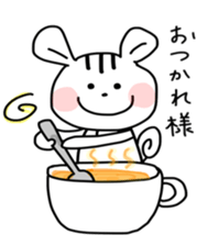 Bear rabbit squirrel cat and sneil sticker #11546223