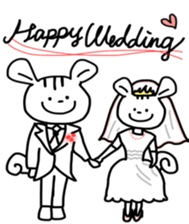 Bear rabbit squirrel cat and sneil sticker #11546227