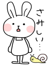 Bear rabbit squirrel cat and sneil sticker #11546240