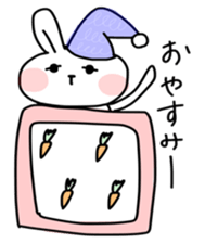 Bear rabbit squirrel cat and sneil sticker #11546245