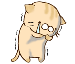 It is a cat today. sticker #11546537