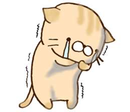 It is a cat today. sticker #11546537