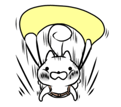 White squirrel. -summer- sticker #11546923