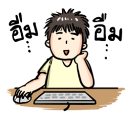 No sleep for Worker Freelance Student sticker #11547773