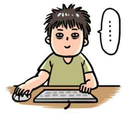 No sleep for Worker Freelance Student sticker #11547794