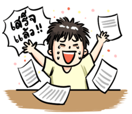 No sleep for Worker Freelance Student sticker #11547795