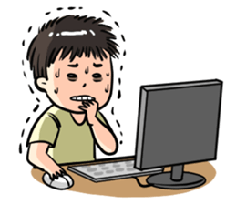 No sleep for Worker Freelance Student sticker #11547798