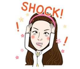 Lovely Kathy sticker #11547980