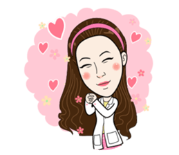 Lovely Kathy sticker #11547986