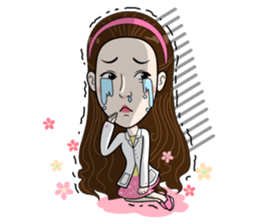 Lovely Kathy sticker #11548006