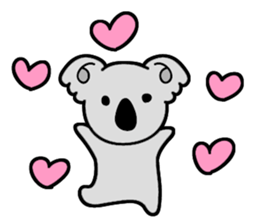 Languor 80%!Koala senior. sticker #11548398