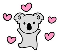 Languor 80%!Koala senior. sticker #11548398