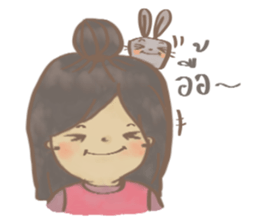 Gorgor & the Rabbit sticker #11548650