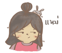 Gorgor & the Rabbit sticker #11548656