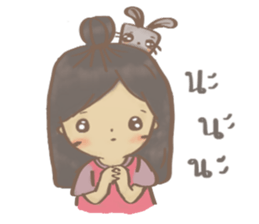 Gorgor & the Rabbit sticker #11548661