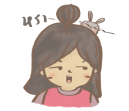 Gorgor & the Rabbit sticker #11548662