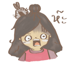 Gorgor & the Rabbit sticker #11548678