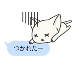 Sticker of Cute Cats -With balloon- sticker #11548763