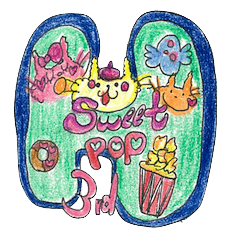 "sweet pop" by HAPPY!!!-HAPPY!!! 3rd
