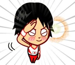 Home Supporter <Gymnastics> sticker #11550141