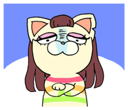 cat of tha gay sticker #11550190