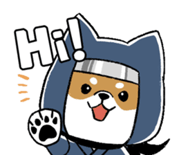 SHIBA NIN sticker #11550928