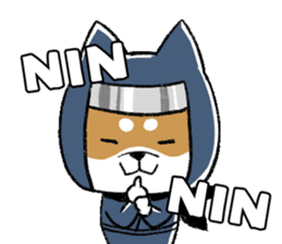 SHIBA NIN sticker #11550946