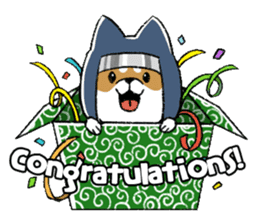 SHIBA NIN sticker #11550948