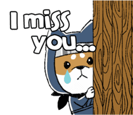 SHIBA NIN sticker #11550950