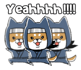 SHIBA NIN sticker #11550951