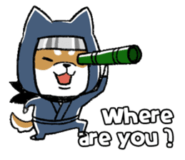 SHIBA NIN sticker #11550954
