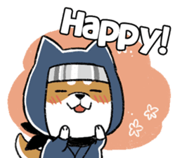 SHIBA NIN sticker #11550956