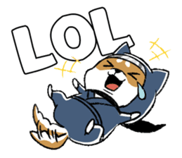 SHIBA NIN sticker #11550958