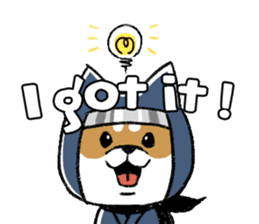 SHIBA NIN sticker #11550963