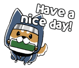 SHIBA NIN sticker #11550965