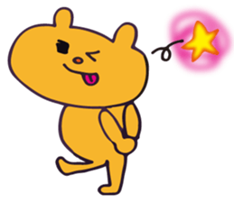 Warm fuzzy bear2 sticker #11551047