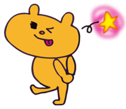 Warm fuzzy bear2 sticker #11551047