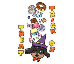 I LOVE Dachshund(Annual events) sticker #11551190