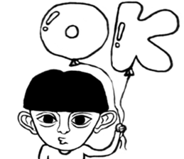 Big Ears Little boy sticker #11551228