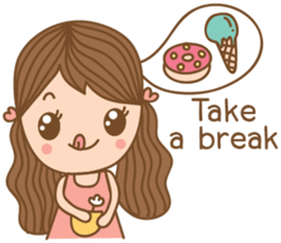 Yaimai : sassy girl Ver.4 sticker #11551259