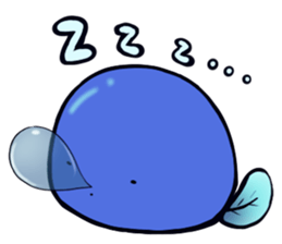 Lazy tadpole sticker #11551408