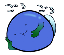 Lazy tadpole sticker #11551415