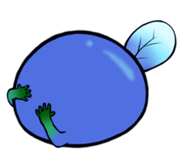Lazy tadpole sticker #11551417