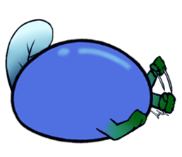 Lazy tadpole sticker #11551422