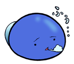 Lazy tadpole sticker #11551435