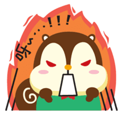 Squly & Friends: HK Cantonese Slang sticker #11551729