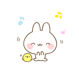 namaiki-rabbit4(THE cute rabbit4) sticker #11551888