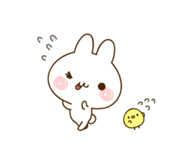 namaiki-rabbit4(THE cute rabbit4) sticker #11551892