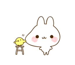 namaiki-rabbit4(THE cute rabbit4) sticker #11551896